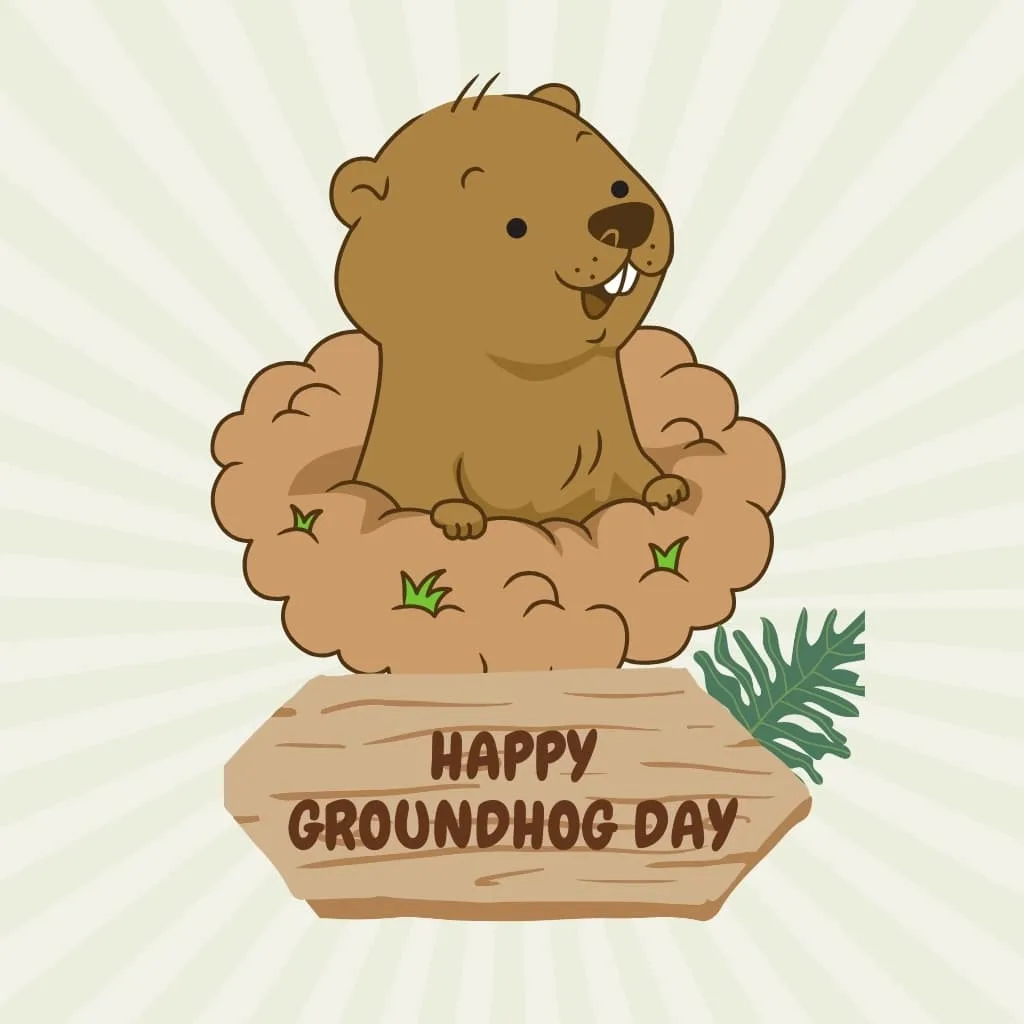 Happy Groundhog Day wishes images
