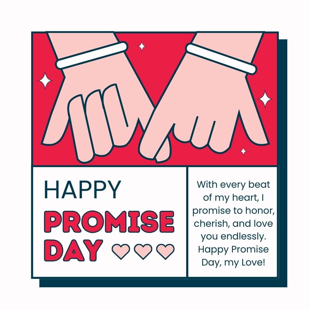 101+ Valentine's Day Full Week Quotes, Wishes, Messages, & Greetings 11 Promise Day Quotes, Wishes, Messages, & Greetings