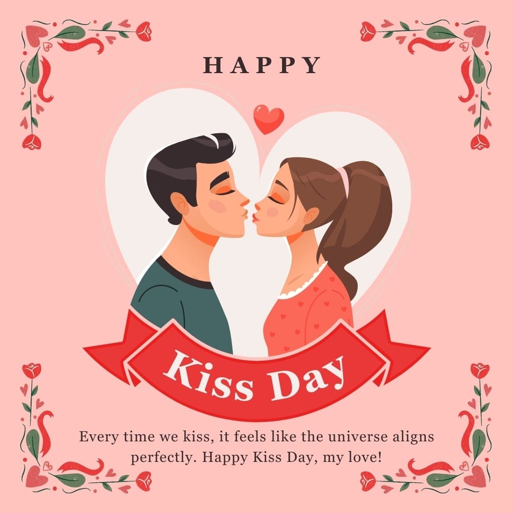 101+ Valentine's Day Full Week Quotes, Wishes, Messages, & Greetings 14 Kiss Day Quotes, Wishes, Messages, & Greetings
