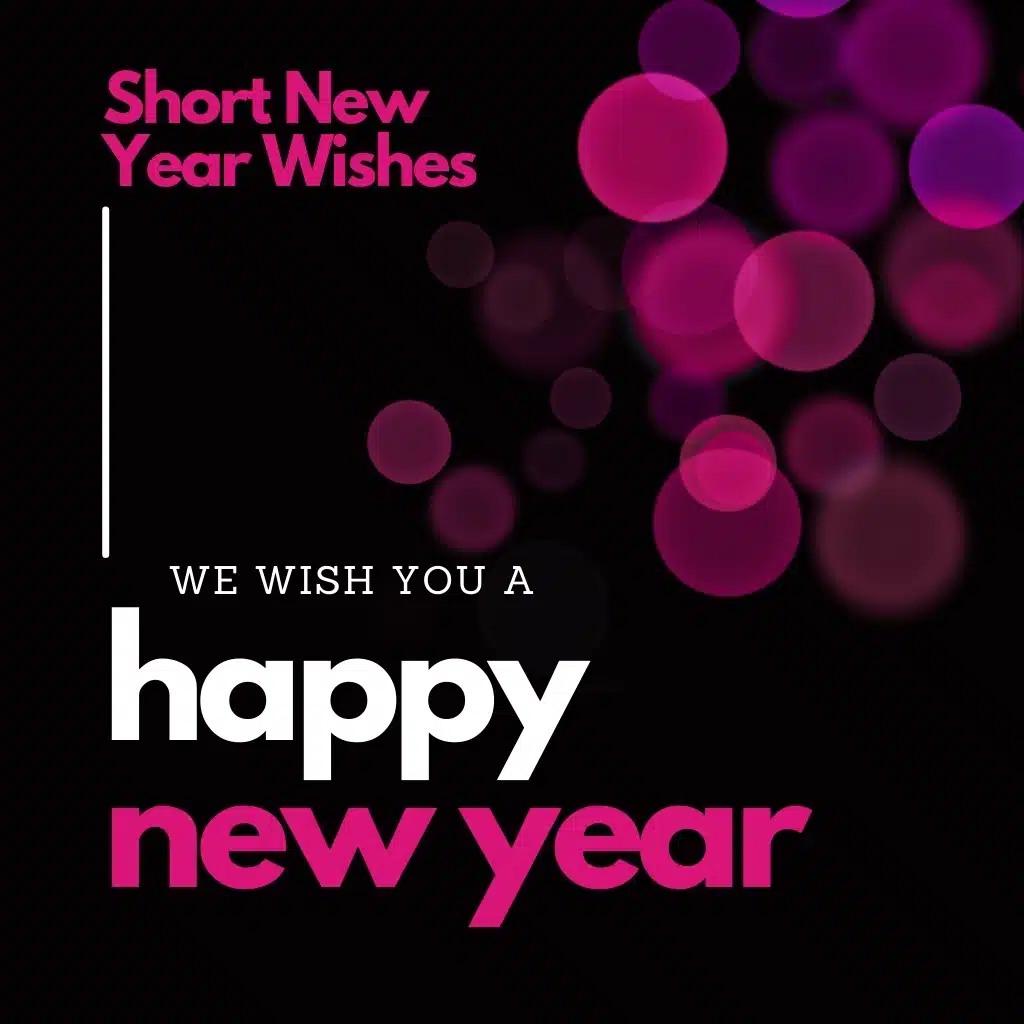 Short New Year Wishes
